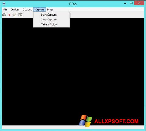 Screenshot ECap Windows XP