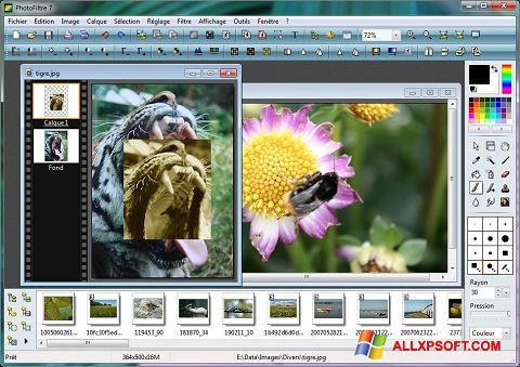 Screenshot PhotoFiltre Windows XP