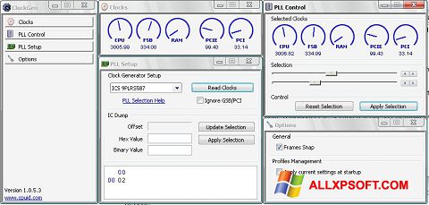 Screenshot ClockGen Windows XP