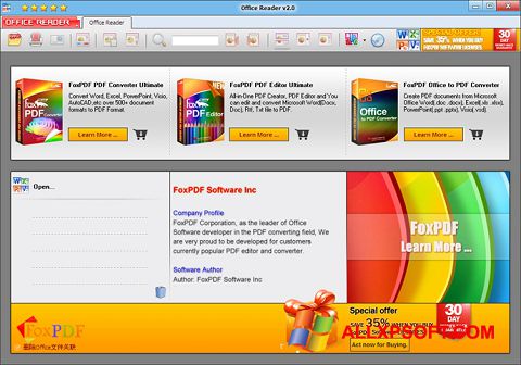 Screenshot Doc Reader Windows XP