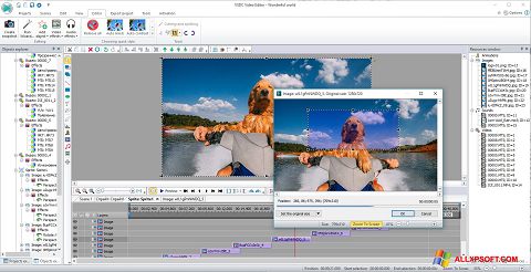 Screenshot VSDC Free Video Editor Windows XP