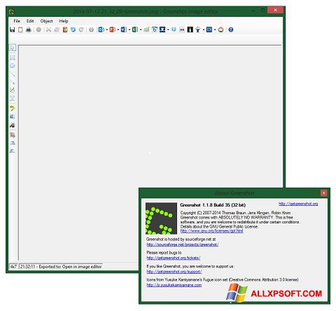 Screenshot Greenshot Windows XP