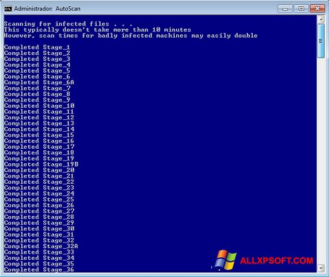 Screenshot ComboFix Windows XP