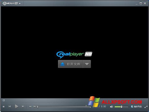 Screenshot RealPlayer Windows XP