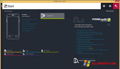 Screenshot MOBILedit! Windows XP