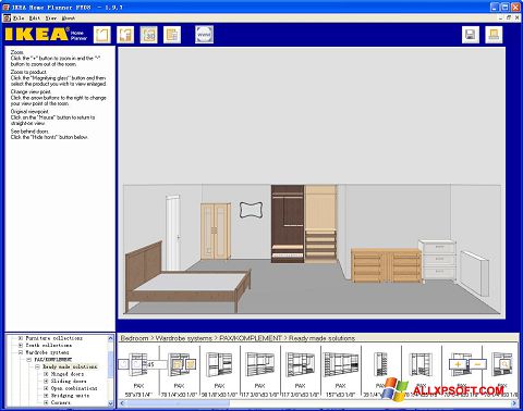 Screenshot IKEA Home Planner Windows XP