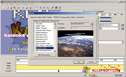 Screenshot KaraFun Windows XP