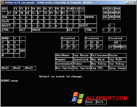 Screenshot DOSBox Windows XP